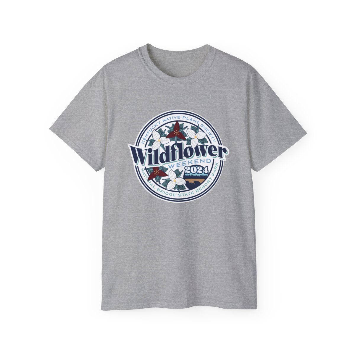 Wildflower Weekend 2024 T-shirt - Kentucky Native Plant Society